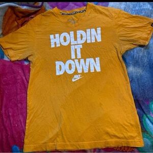 Nike orange shirt size medium